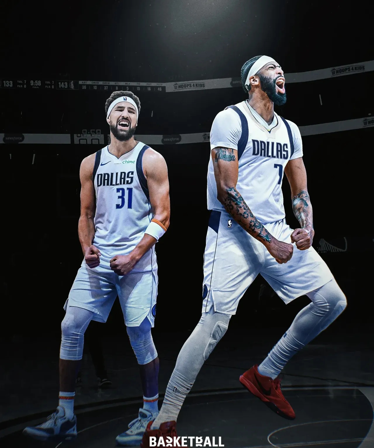 关于湖人B队横扫美国男篮，克莱爆发神勇的信息